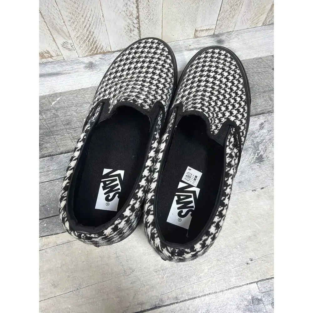 NEW Vans LX Vault Houndstooth Slip On Sz. 10